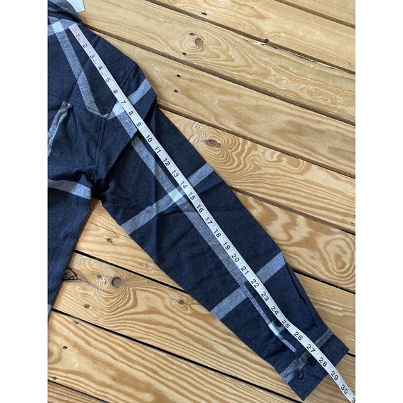 NWT Standard Cloth Button Up Shirt Size Small Men’s Black Long Sleeve MSRP $54 - Picture 10 of 10